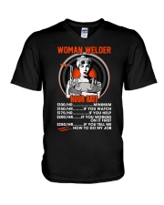 HOUR RATE V-Neck T-Shirt thumbnail