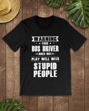 WARNING THIS BUS DRIVER Classic T-Shirt lifestyle-mens-crewneck-front-18