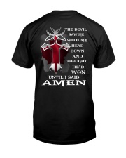 THE DEVIL SAW ME WITH MY HEAD DOWN Classic T-Shirt thumbnail