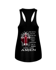 THE DEVIL SAW ME WITH MY HEAD DOWN Ladies Flowy Tank thumbnail
