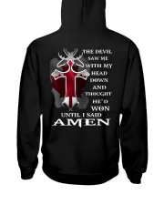 THE DEVIL SAW ME WITH MY HEAD DOWN Hooded Sweatshirt thumbnail