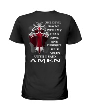 THE DEVIL SAW ME WITH MY HEAD DOWN Ladies T-Shirt thumbnail