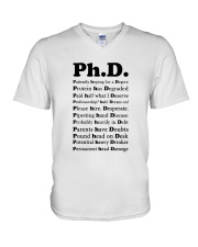 READ MORE V-Neck T-Shirt thumbnail