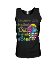 DECEMBER GIRLS ARE LIKE BOMBS Unisex Tank thumbnail