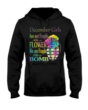DECEMBER GIRLS ARE LIKE BOMBS Hooded Sweatshirt thumbnail