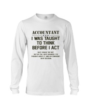 ACCOUNTANTS EDITION Long Sleeve Tee thumbnail