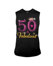 HAPPY BIRTHDAY 50 AND FABULOUS Sleeveless Tee thumbnail
