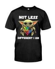 NOT LESS DIFERENT Classic T-Shirt front