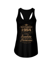 HAPPY BIRTHDAY NOVEMBER 1954 Ladies Flowy Tank thumbnail