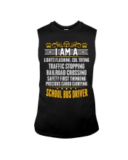 I AM A SCHOOL BUS DRIVER Sleeveless Tee thumbnail