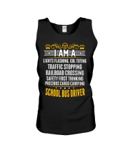 I AM A SCHOOL BUS DRIVER Unisex Tank thumbnail