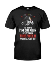 WELDER IS ON FIRE Classic T-Shirt front