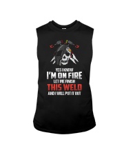 WELDER IS ON FIRE Sleeveless Tee thumbnail