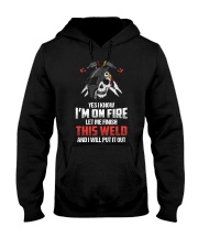 WELDER IS ON FIRE Hooded Sweatshirt thumbnail