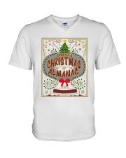 CHRISTMAS ALMANAC V-Neck T-Shirt thumbnail