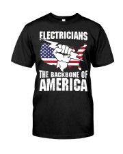 BACKBONE OF AMERICA Classic T-Shirt front