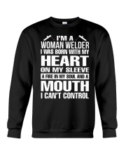 WELDER WITH A FIRE IN SOUL Crewneck Sweatshirt thumbnail