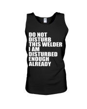 DON'T DISTURB THIS WELDER Unisex Tank thumbnail