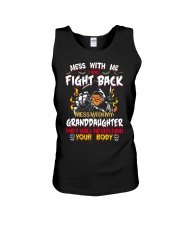 NEVER MESS WITH GRANDDAUGHTER Unisex Tank thumbnail