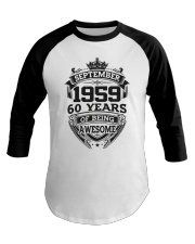 HAPPY BIRTHDAY SEPTEMBER 1959 Baseball Tee thumbnail