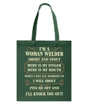 WOMAN WELDER Tote Bag thumbnail