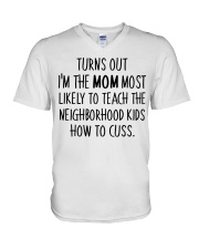 I'M THE MOM V-Neck T-Shirt thumbnail