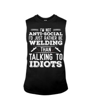 DON'T TALK TO IDIOTS Sleeveless Tee thumbnail