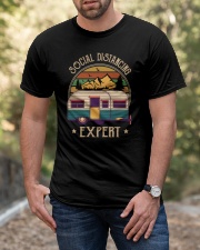 THE SOCIAL DISTANCING EXPERT Classic T-Shirt apparel-classic-tshirt-lifestyle-front-53