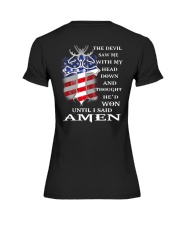 MOOSE AND AMERICA Premium Fit Ladies Tee thumbnail