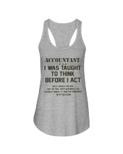 AM A LOVING ACCOUNTANT Ladies Flowy Tank thumbnail