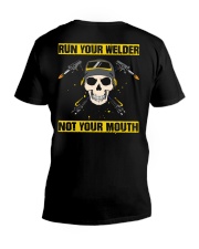 DON'T RUN YOUR MOUTH V-Neck T-Shirt thumbnail