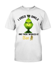 GRINCH WITH BAR Classic T-Shirt front