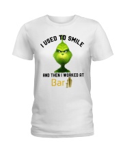 GRINCH WITH BAR Ladies T-Shirt thumbnail