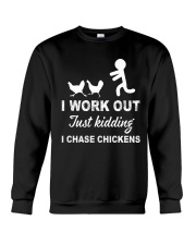 CHASING CHICKENS Crewneck Sweatshirt thumbnail