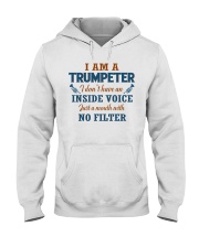 A TRUMPETER WITH NO INSIDE VOICE Hooded Sweatshirt tile