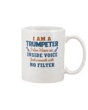 A TRUMPETER WITH NO INSIDE VOICE Mug thumbnail