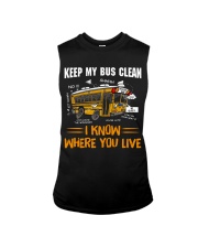 KEEP MY BUS CLEAN Sleeveless Tee thumbnail