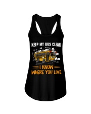KEEP MY BUS CLEAN Ladies Flowy Tank thumbnail