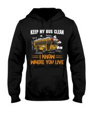 KEEP MY BUS CLEAN Hooded Sweatshirt thumbnail