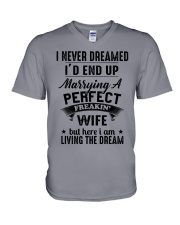 A PERFECT FREAKING WIFE V-Neck T-Shirt thumbnail