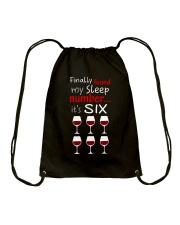 MY SLEEP NUMBER 6 CUPS Drawstring Bag thumbnail
