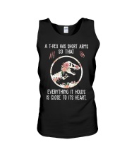 T-REX HAS SHORT ARMS Unisex Tank thumbnail