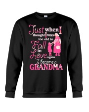 Love being a gandma Crewneck Sweatshirt thumbnail