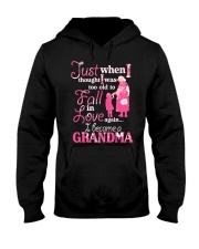 Love being a gandma Hooded Sweatshirt thumbnail