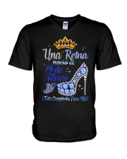 19 de Febrero V-Neck T-Shirt thumbnail