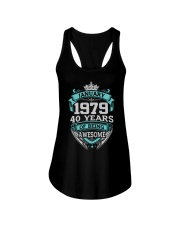 HAPPY BIRTHDAY JAN 1979 Ladies Flowy Tank thumbnail