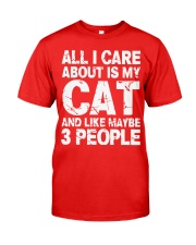 Funny Cat T Shirt Classic T-Shirt thumbnail
