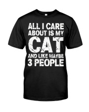 Funny Cat T Shirt Premium Fit Mens Tee thumbnail