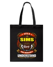 SIMS perfect gift Shirt Tote Bag thumbnail