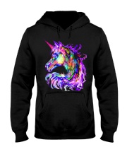 Colorful Rainbow Cute Unicorn Shirt Hooded Sweatshirt thumbnail